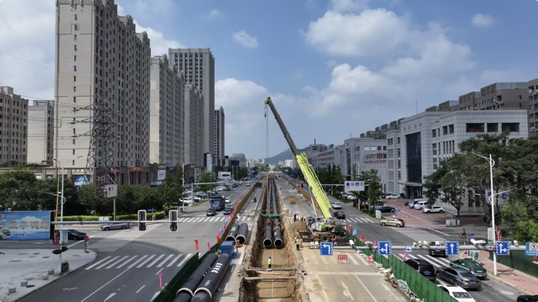 中国节能环保集团节能科技公司庄河市热电联产长输供热项目投入运行