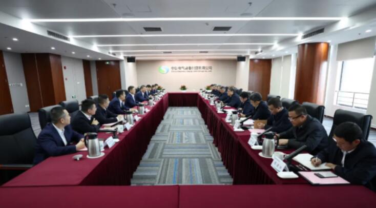 罗乾宜率队访问中国电气装备