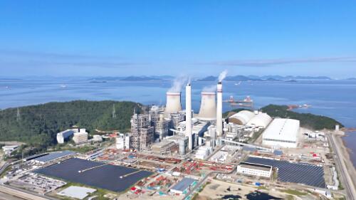 中国能建浙江火电承建的台二电厂二期项目3号机组首次并网一次成功