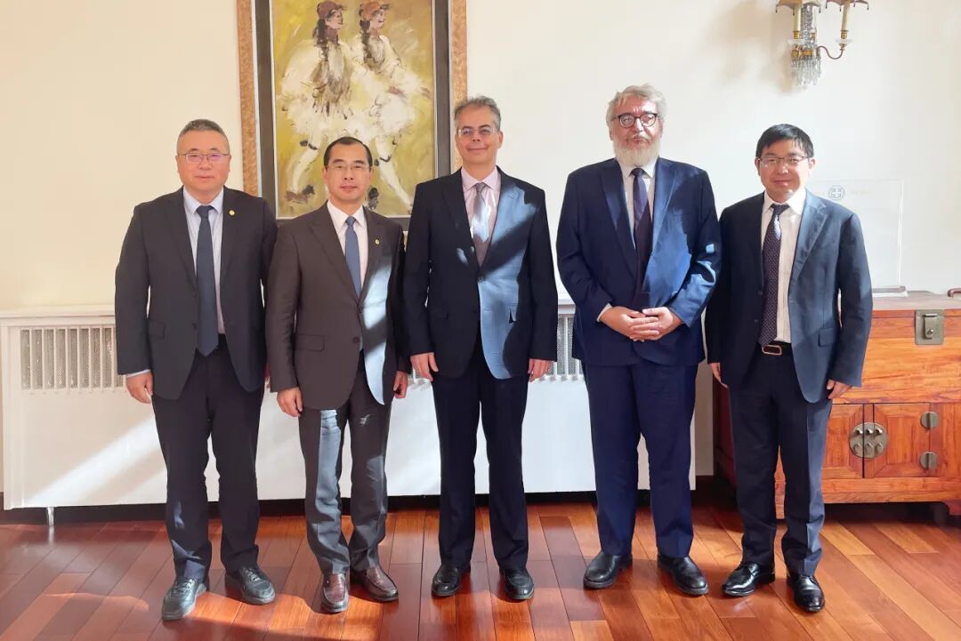 中国能建国际集团拜会希腊驻华大使！深化绿色氢氨醇等多领域合作