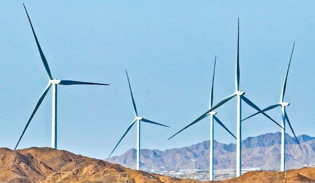 甘肃北滩20万千瓦风电项目并网发电