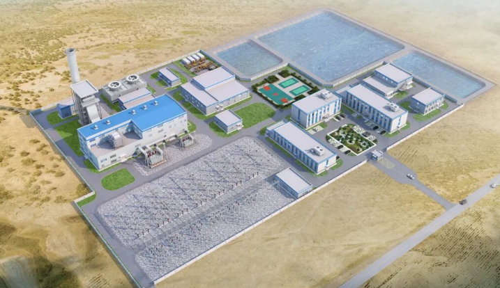 中国电建承建哈萨克斯坦重型燃机电站项目开工