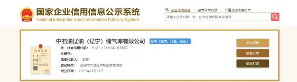 中国石油，成立新公司！