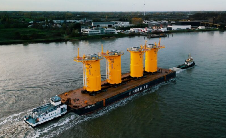 波兰Bałtyk海上风电场完成首批过渡部件交付