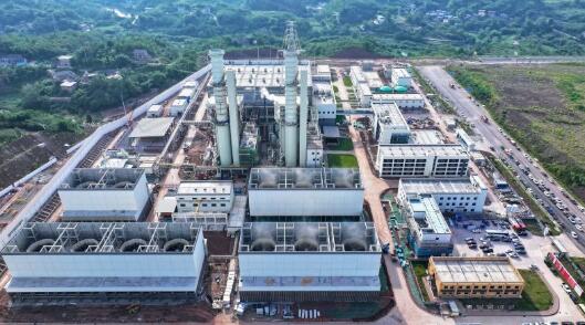 中国能建西南院勘察设计的大唐江津燃机项目2号机组投产