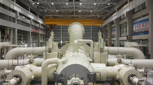 中国能建建筑集团承建的阜阳谢桥电厂项目2号机组汽轮机冲转一次成功