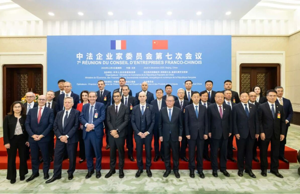 杨长利出席中法企业家委员会第七次会议