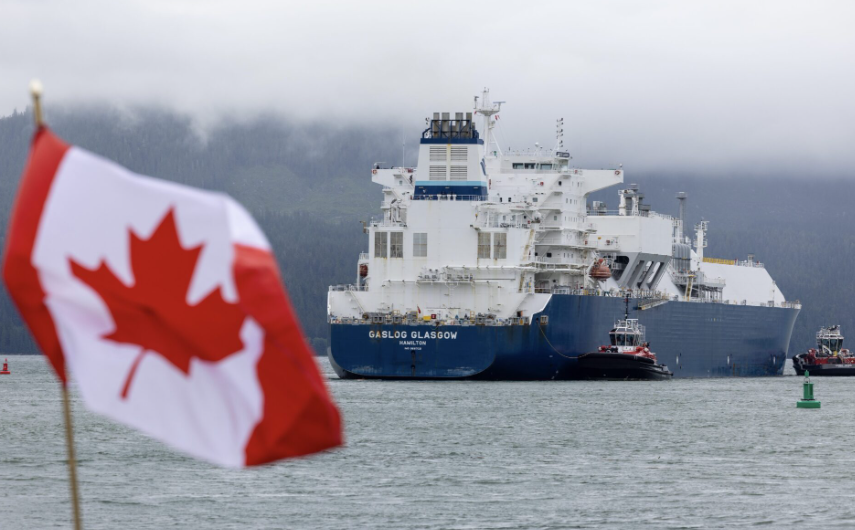 加拿大液化天然气项目第二条生产线在基蒂马特竣工