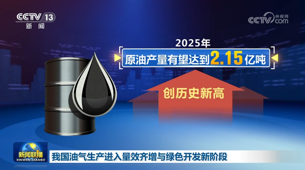 中国油气生产进入量效齐增与绿色开发新阶段