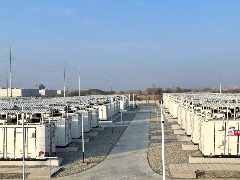 新疆可克达拉市四师兵团分区300兆瓦/600兆瓦时共享储能项目投运