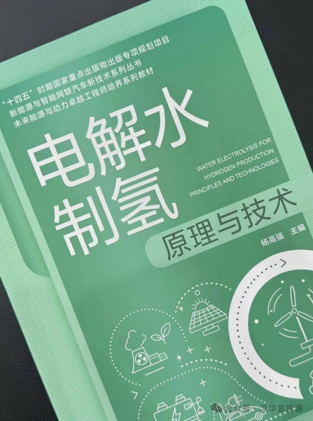 【行业首发】淳华氢能谢曙董事长参编！这本“十四五”重点教材，给电解水制氢立起“产学研标尺”
