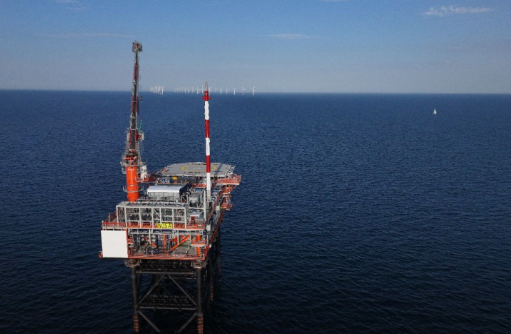 北海绿色转型正在发生：荷兰天然气平台接入德国海上风电