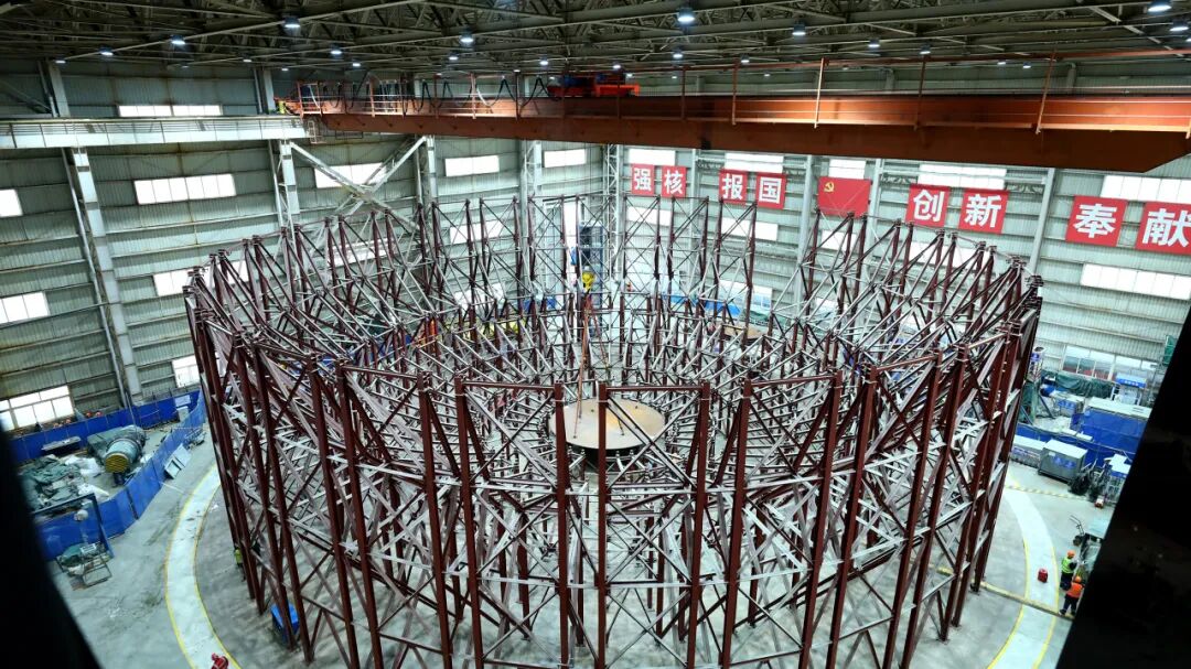 海阳核电三期CV模块拼装工程正式开工