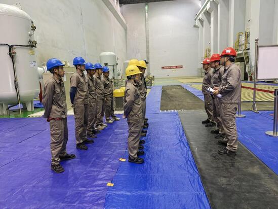 中国电建南欧江二级水电站1号机组C级检修圆满完成