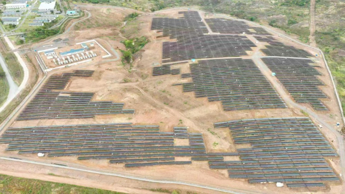 中企援建刚果（金）光伏微电网投运 助力矿区新能源转型