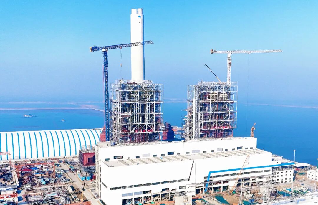 攻坚58天！华能南通通州湾百万千瓦机组2号汽轮机扣盖告捷​