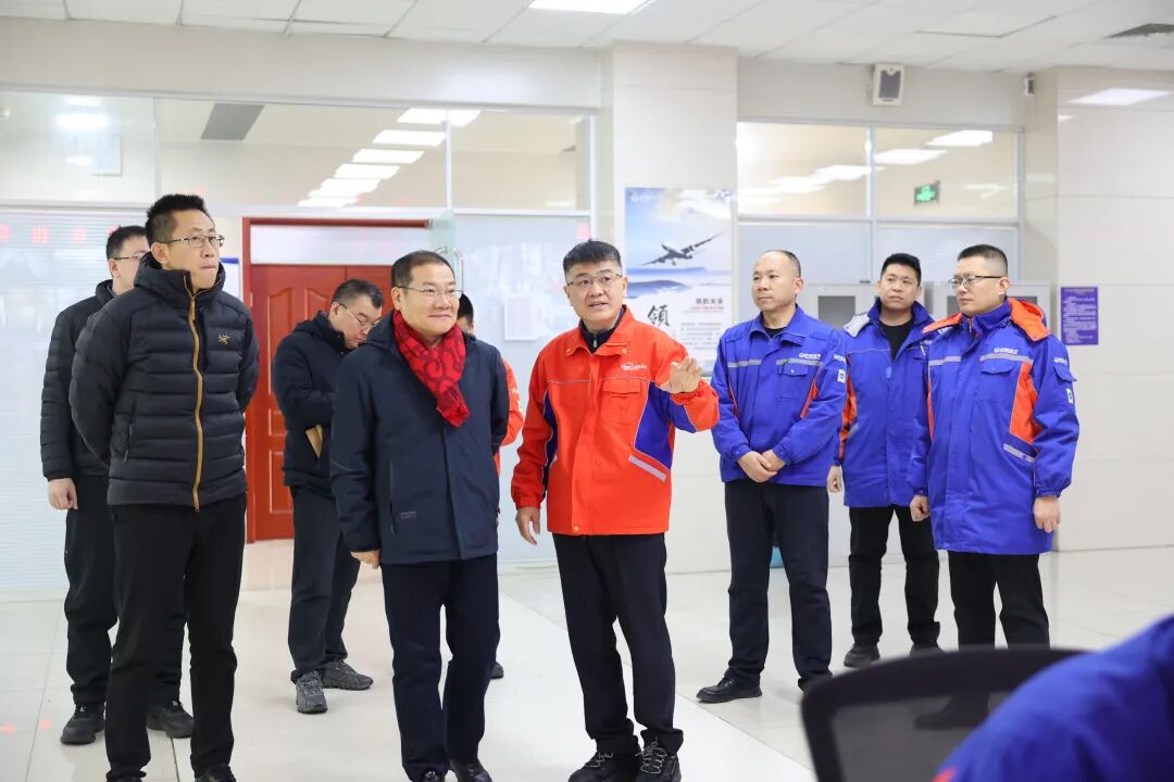 中国供销石油有限公司总经理王之君一行前来万达石化集团参观交流