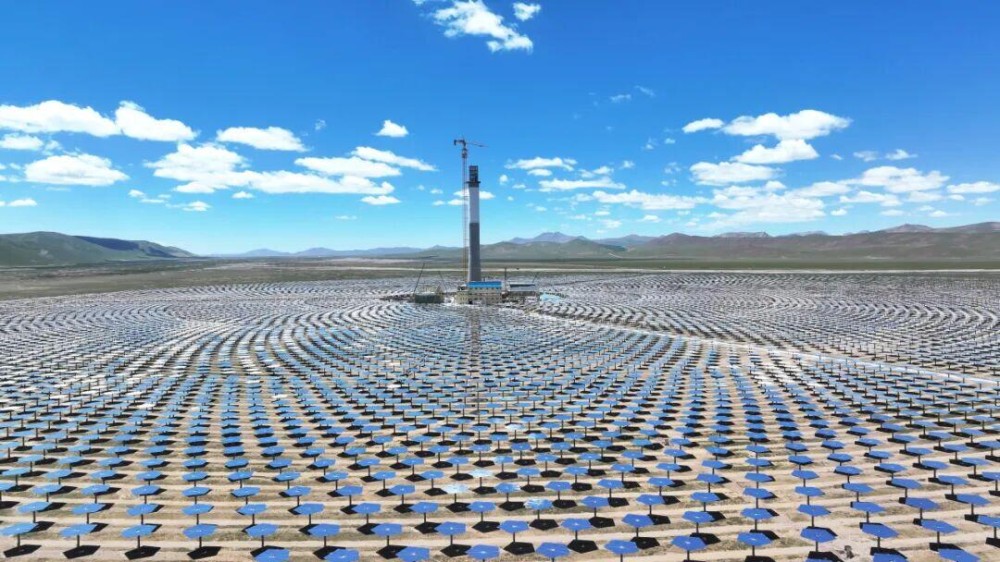 世界海拔最高光热电站熔盐储罐充水试验圆满成功