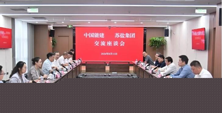 中国能建数科集团与苏盐集团共商合作！双方围绕压气储能领域深化合作