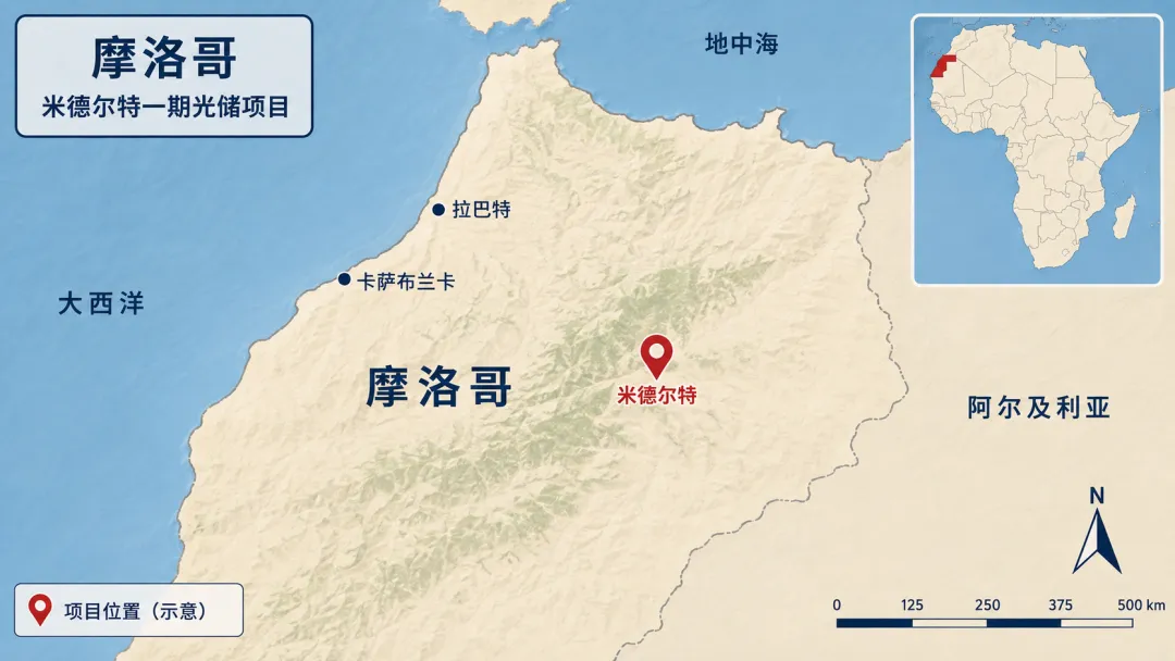 中国能建签约！非洲单体最大光储项目